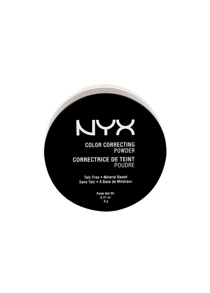 Корректирующая цвет лица рассыпчатая пудра Color Correcting Powder GREEN (CCP01) NYX Professional Makeup (279364048)