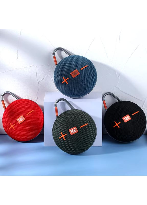 Bluetooth колонка TG648 чорна з FM-радіо для мобільної музики портативна колонка з водонепроникним корпусом TG (367835170)