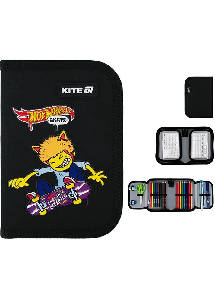 Пенал із наповненням Hot Wheels Skate HW25-622H-2 Kite (326804396)