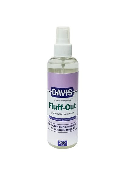Спрей Fluff Out для шерсті собак і котів 200 мл (2100054784012) Davis (279564292)