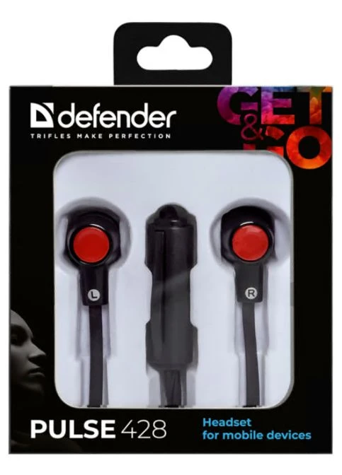 Навушники Pulse 428 Black (63428) Defender (393813455)