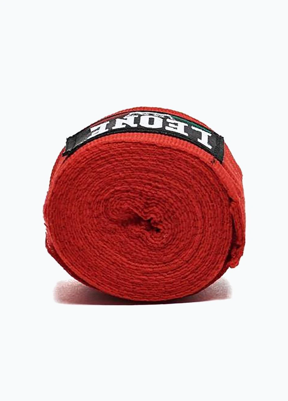 Бинты для бокса AB705 Red 3.5m Leone (345711117)