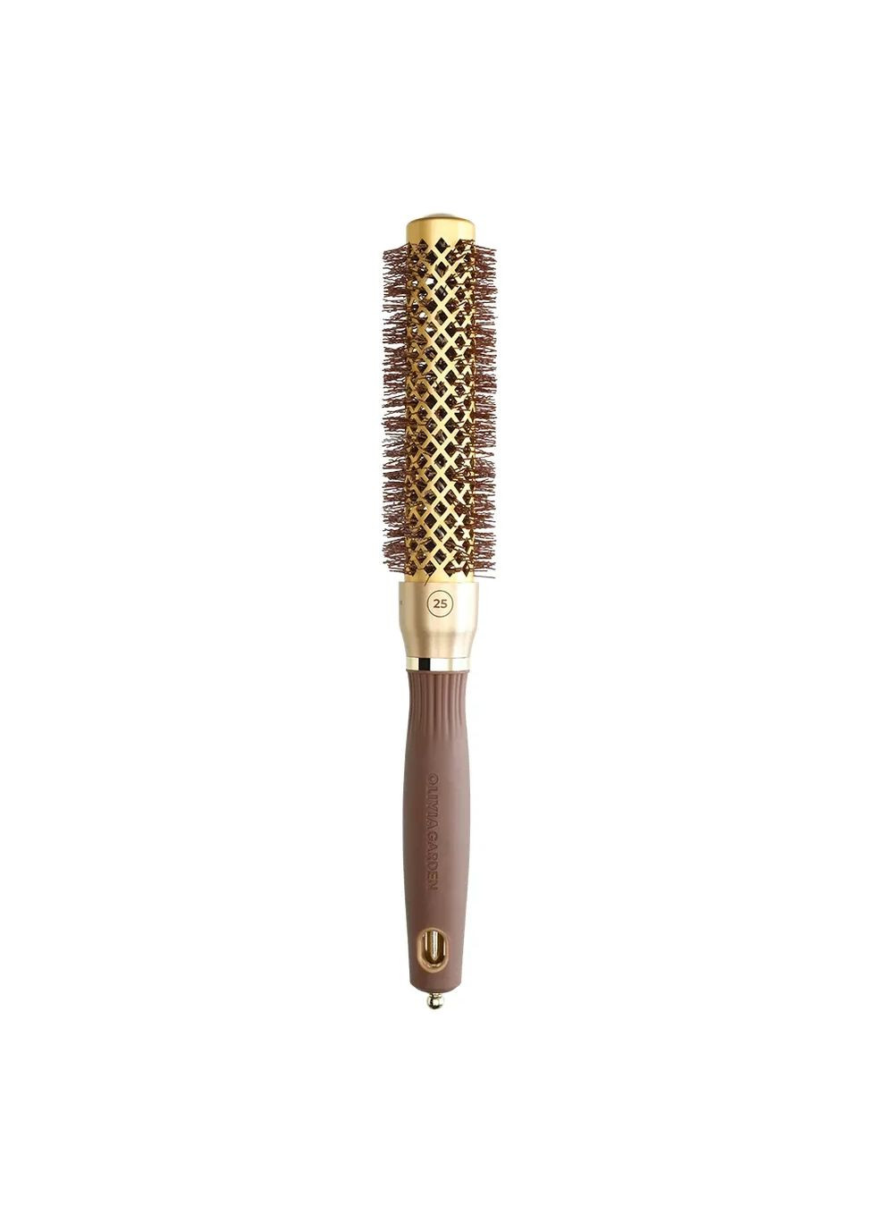 Брашинг Expert Blowout Speed Wavy Bristles Gold&Brown 25 мм Olivia Garden (349443048)