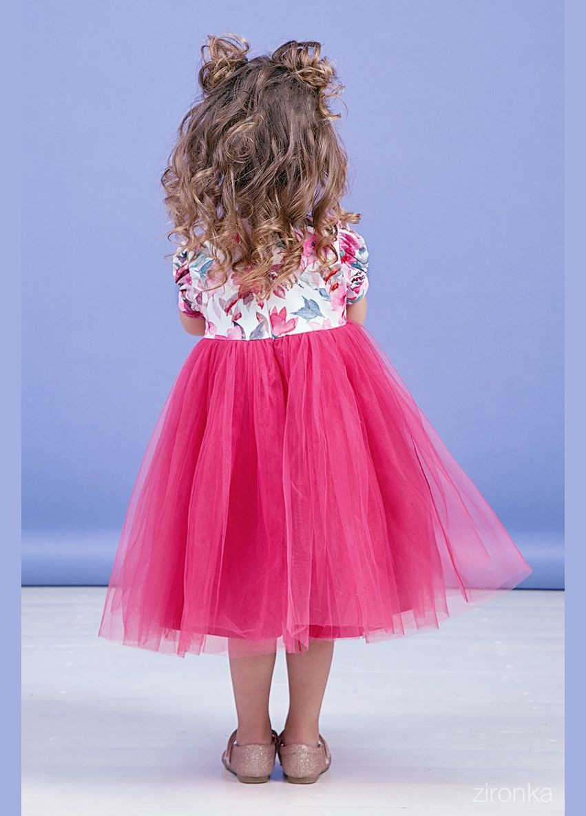 Малинова сукня для дівчинки Zironka (269905192)