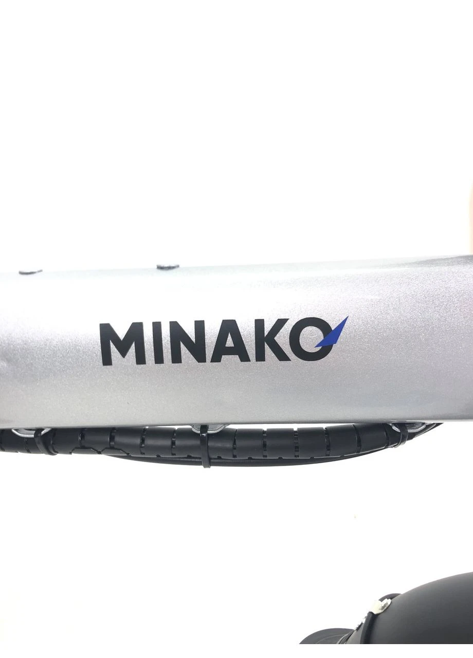 Електровелосипед Mini (750W/48V/21Ah) 2025 з амортизатором, кошиком і блютуз колонкою MINAKO (392679532)