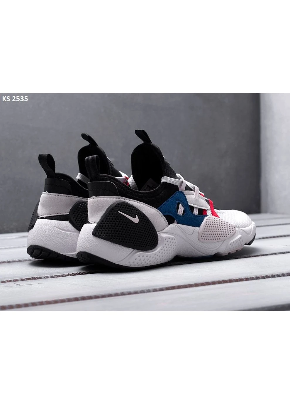 Білі кросівки чоловічі nike huarache e.d.g.e.white найк хуарачі білі демісезон No Brand