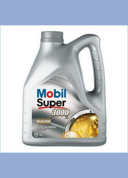Моторна олива SUPER 3000 5W40 4л Mobil (303725964)