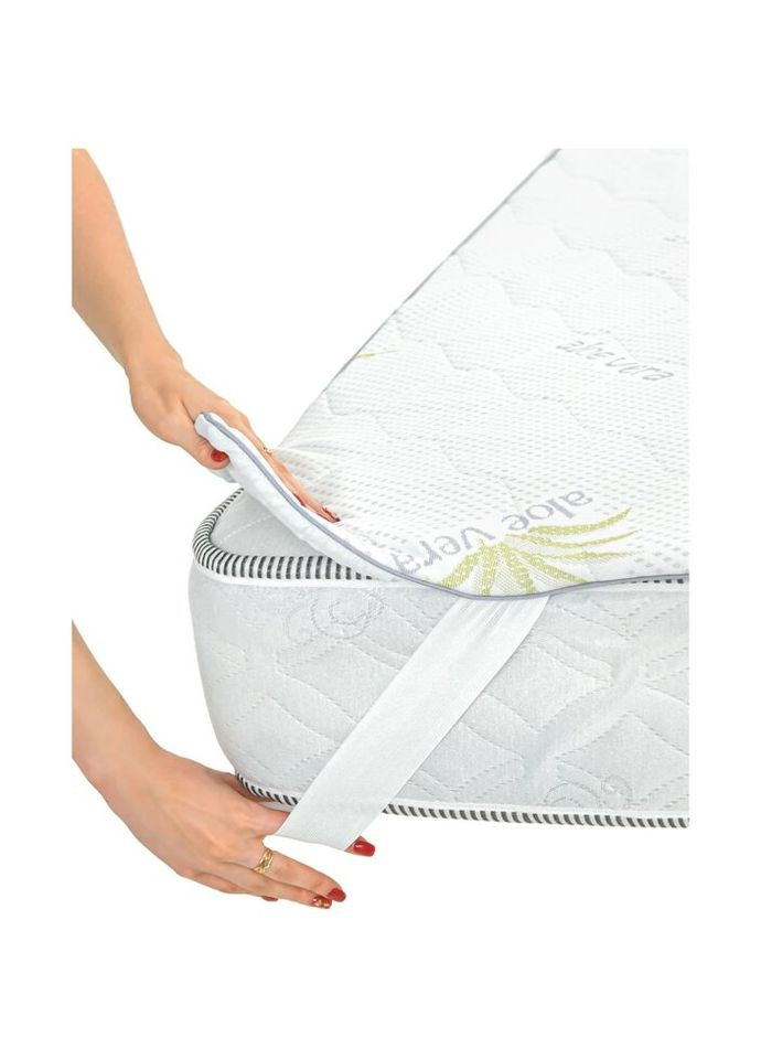 Наматрасник №1038 Alberto Silk Seasons Aloe Vera 100х200 см (2200001506169) Mirson (314953663)