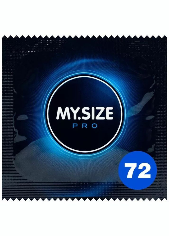 Презервативи латексні My.Size Extra Large 72 мм (ціна за упаковку, 3 шт.) No Brand (315048342)