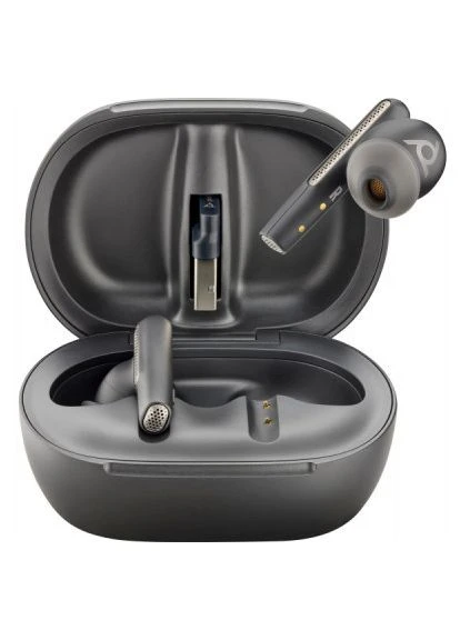 Навушники TWS Voyager Free 60+ Earbuds + BT700A + TSCHC Black Poly (388712422)
