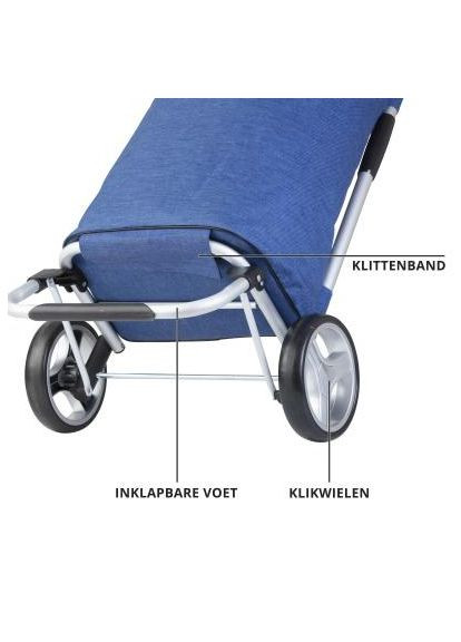 Сумка-візок (928362) ShoppingCruiser Foldable 40 л Blue (366699570)