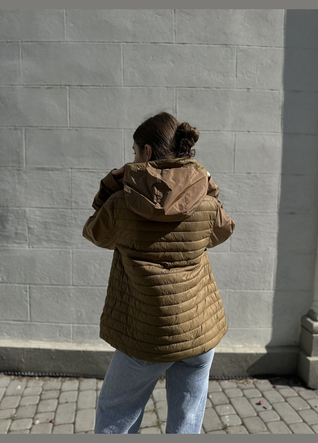 Пісочна демісезонна куртка FLY