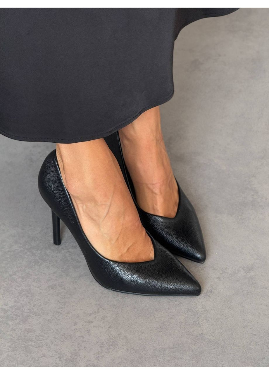 Helen Вишукані туфлі на високому підборі чорний з штучна шкіра, україна — (348142992)
