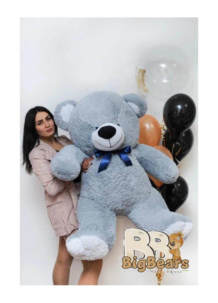Ведмедик плюшевий сидячий 160 см. КІ-173-0123 No Brand (389878683)