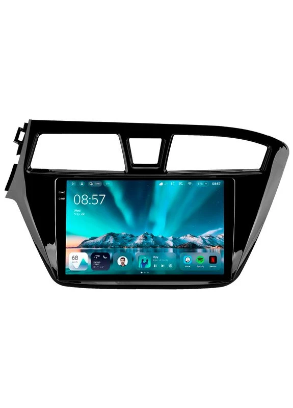 Штатная магнитола CC4 2K 6+64 Gb Hyundai i20 2 2012-2014 9" Teyes (395837035)