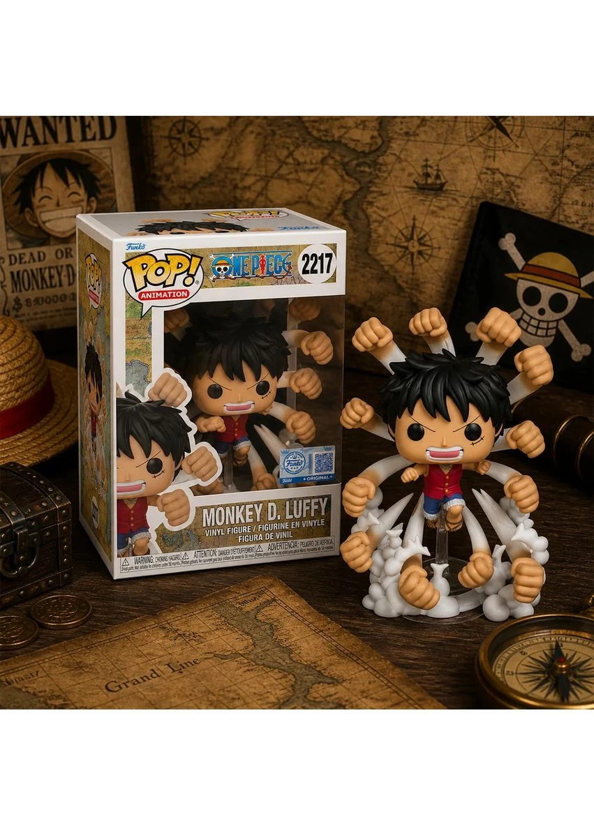 Игровая фигурка Funko POP! Луффи Гому Гому но Пулемет Гатлинга винил 9,6 см No Brand Луффі (Гому Гому но Кулемет Гатлінга) (400873479)