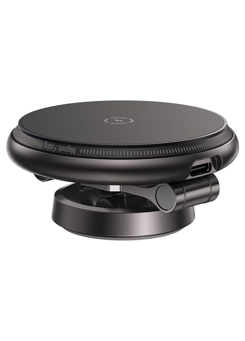 Автодержатель для телефона с БЗП D30 magnetic folding wireless charging car holder Acefast (361240162)
