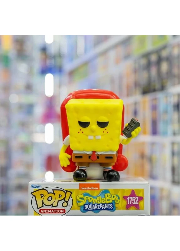 Игровая фигурка POP! серии "Губка Боб" - МЕМ (Ight Imma Head Out) Funko (388655975)