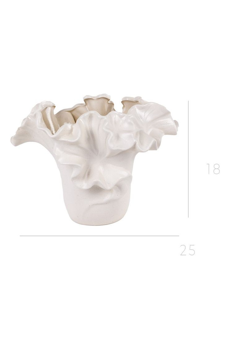 Ваза настільна декоративна Boho Harmony 2518х17 см 1928-009 No Brand (368768530)