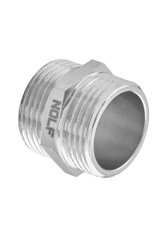 Ніпель NFC.N10-N-1'' нікельований (NF3080) NOLF (371140710)