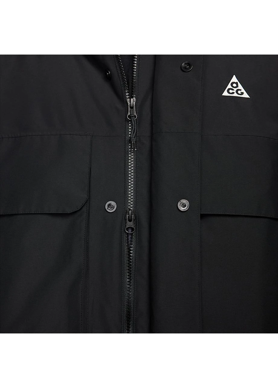Чорна демісезонна куртка acg skull peak storm fit black fv8681-010 Nike