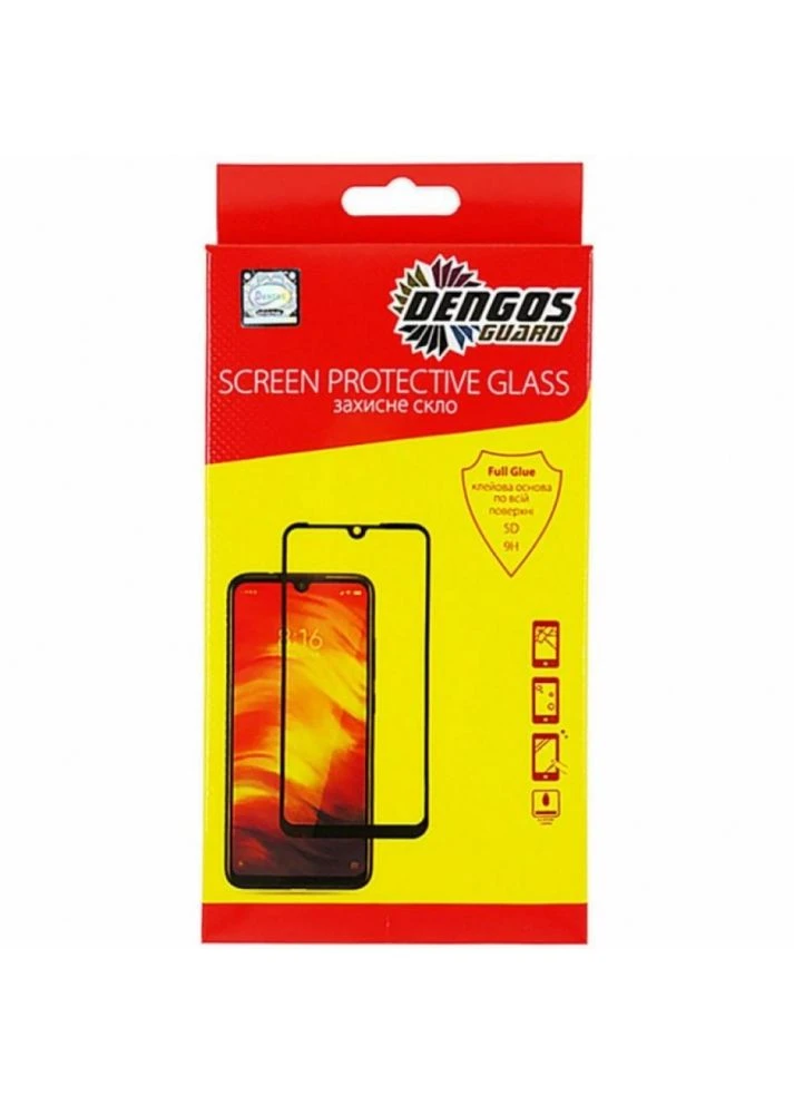 Защитное стекло Full Glue Xiaomi Redmi Note 10 (m13393) DENGOS Full Glue Xiaomi Redmi Note 10 (black) (375797583)
