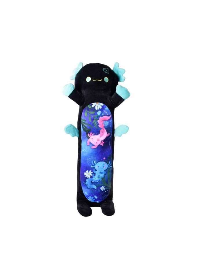 М'яка іграшка-подушка "Аксолотль-батон" HKF2206(Black) розмір 100 см No Brand (379056192)