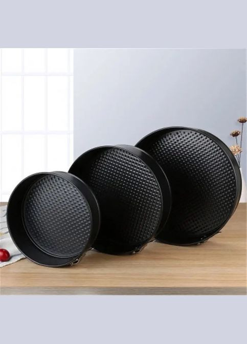 Форма для запікання кексів 24+26+28 см No Brand (348118871)