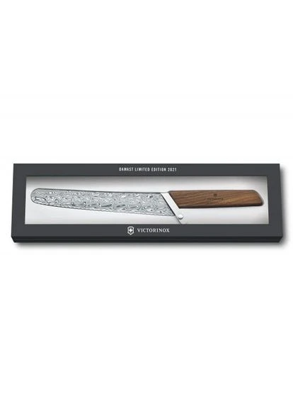 Ніж кухонний для хліба Swiss Modern Damast Limited, з подарковою коробкою, 20 см Victorinox (396733376)