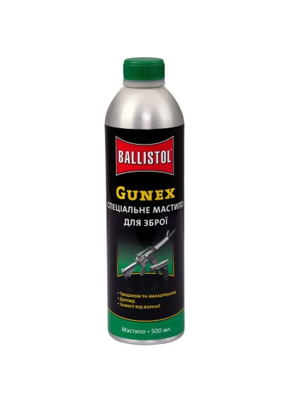 Мастило для зброї Gunex-2000 500 мл (22056) Ballistol (397470104)