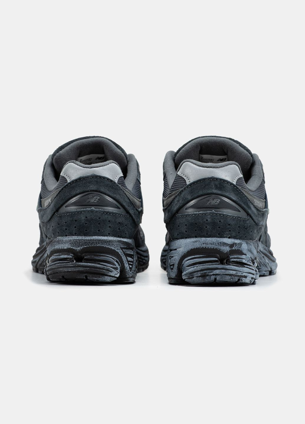 Темно-сірі всесезон кросівки чоловічі new balance 2002r dark grey | нью беланс 2002r темно-сірі No Brand