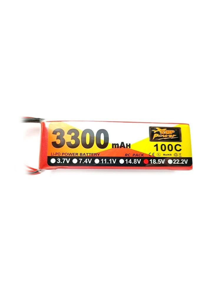 Аккумулятор Li-Po 5s 3300 mAh 18.5v 100C коннектор XT60 ZOP Power (338597918)