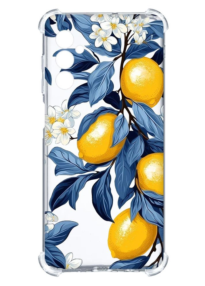 Чехол с утолщёнными углами на Samsung Galaxy A15 (A155) Лимонное дерево (принт 417) Creative (361112427)
