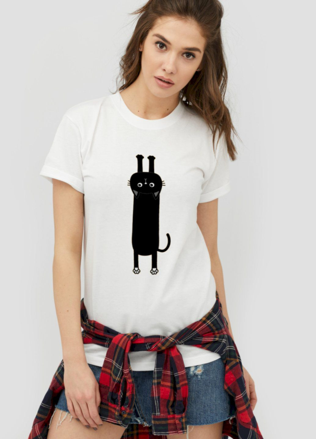 Футболка Boyfriend / дышащий принт / YAPPI - (252386400)