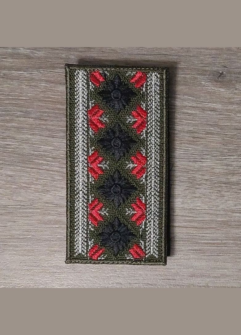 Шеврон Пагон капитана ВСУ - вышиванка No Brand (336381648)