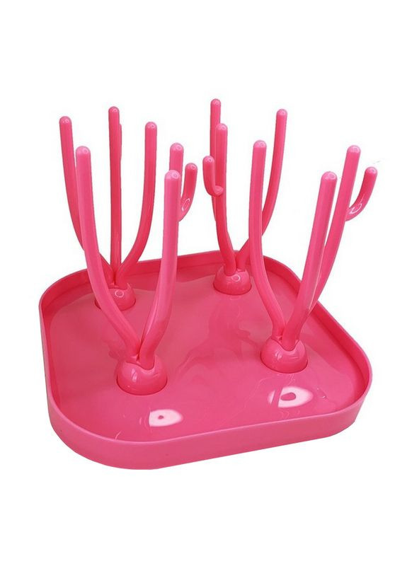 Сушарка для дитячих пляшечок «Кактус» Mega Zayka MGZ-0219(Pink) Megazayka (302713497)