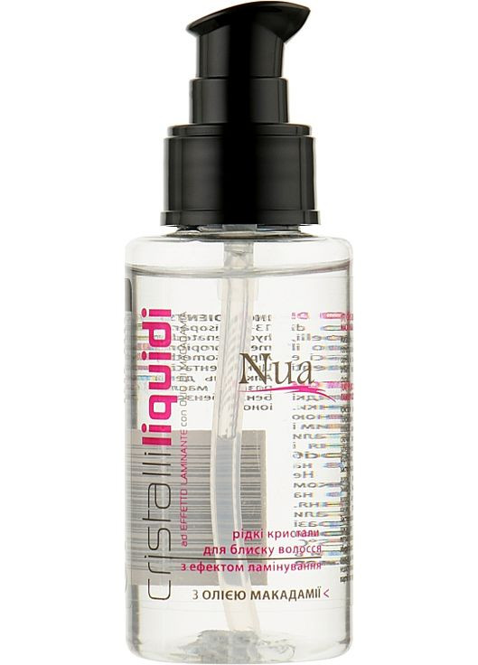 Жидкие кристаллы для блеска волос с эффектом ламинирования Cristalli Liquidi 80ml (125561-28809) Nua (368619733)