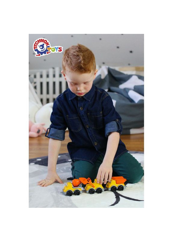 Гральний набір транспорту "Будівельник" 6160TXK ТехноК (301834801)