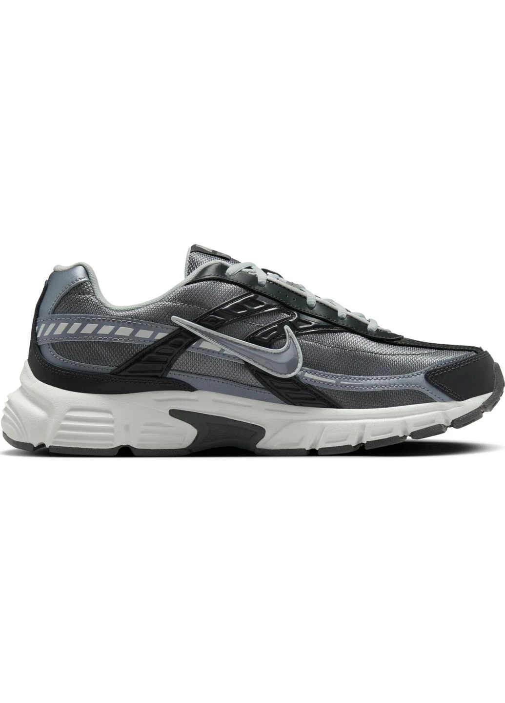 Серые кроссовки темно-серо-черно-светло-серые ib3083-001 Nike INITIATOR