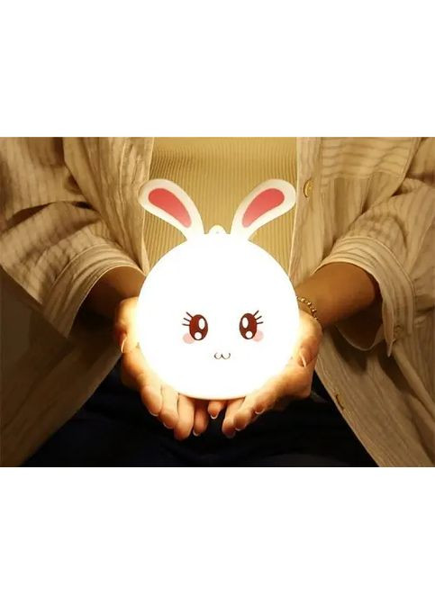 Дитячий силіконовий нічник 3DTOYSLAMP Кролик Digital (363832806)