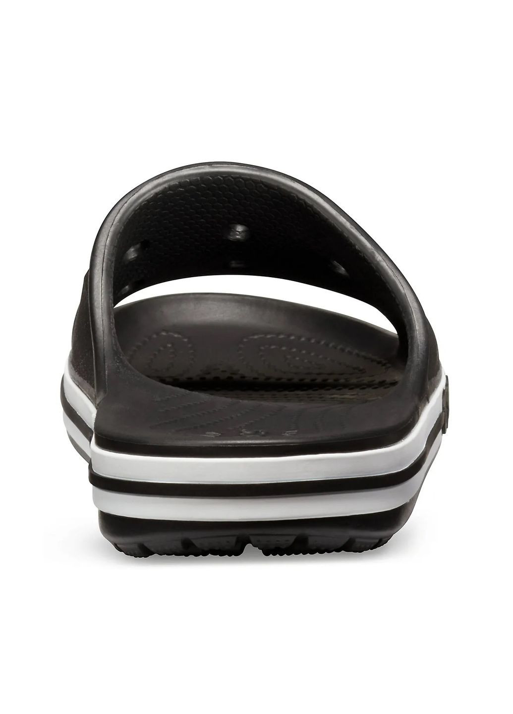 Черные пляжные шлепанцы black white 2053924 Crocs