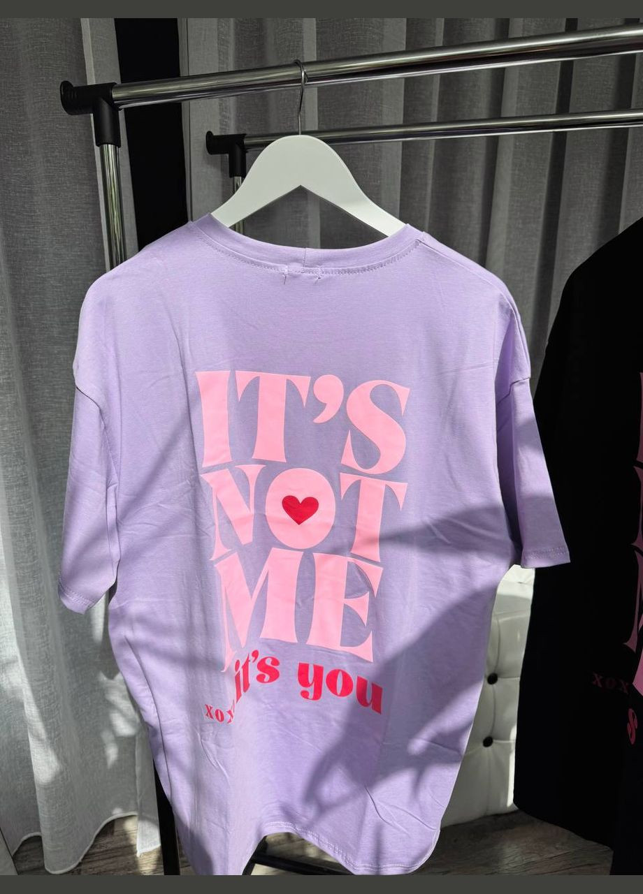 Жіноча футболка оверсайз з принтом MonCher - (333932259)