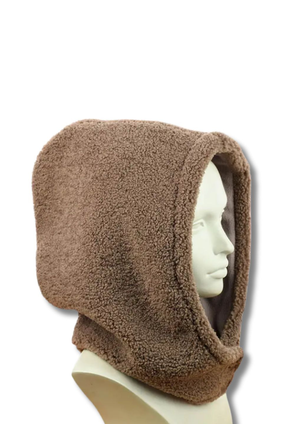 -капюшон на флісі - Тедді No Brand Жіночий капор (361048071)