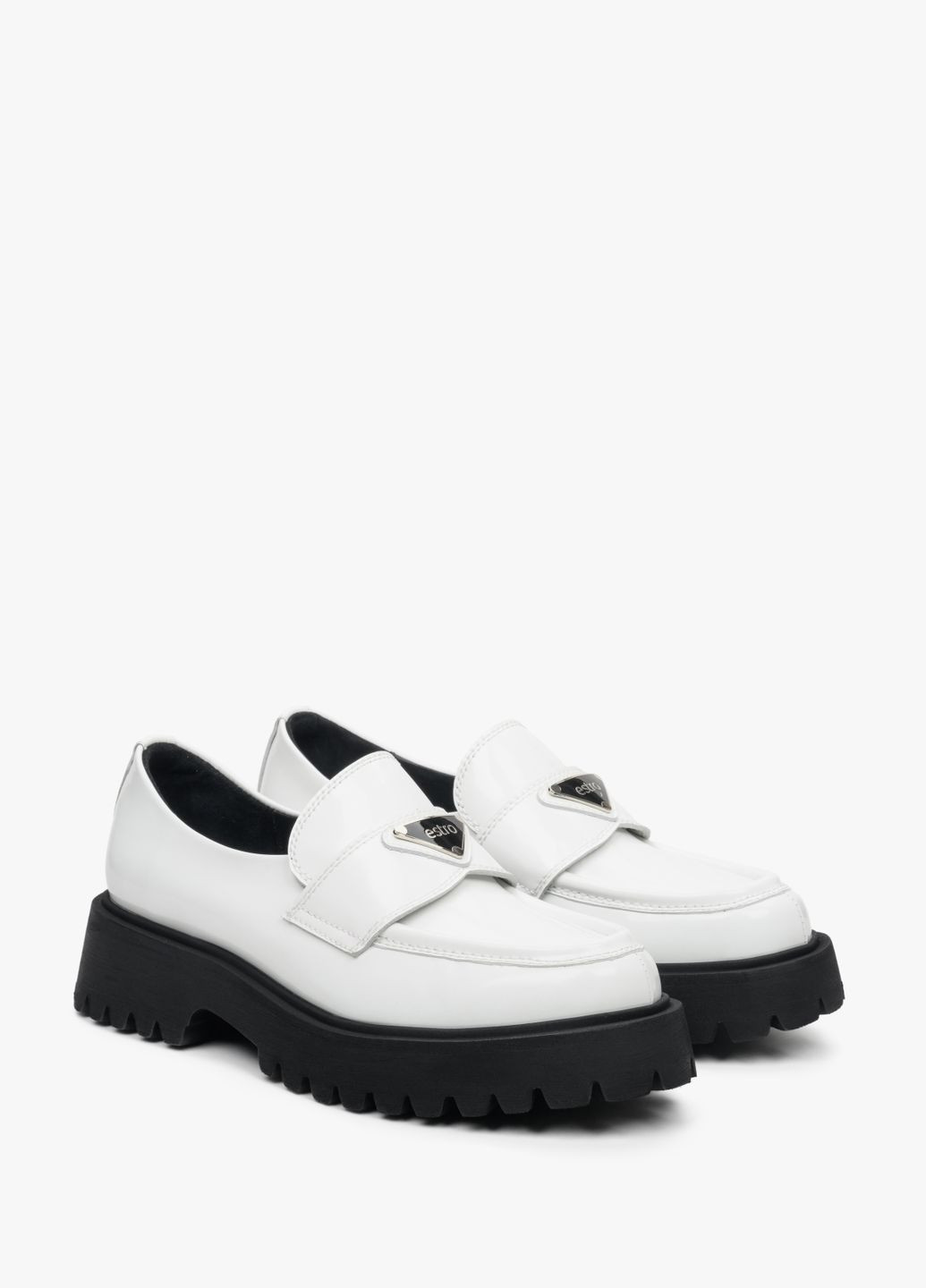 Estro Лофери, колір білий білий з, україна — демісезон (282969256)