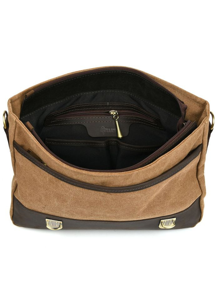 Мужской портфель из конваса и кожи наппа RCC-3920-3md TARWA (370156362)