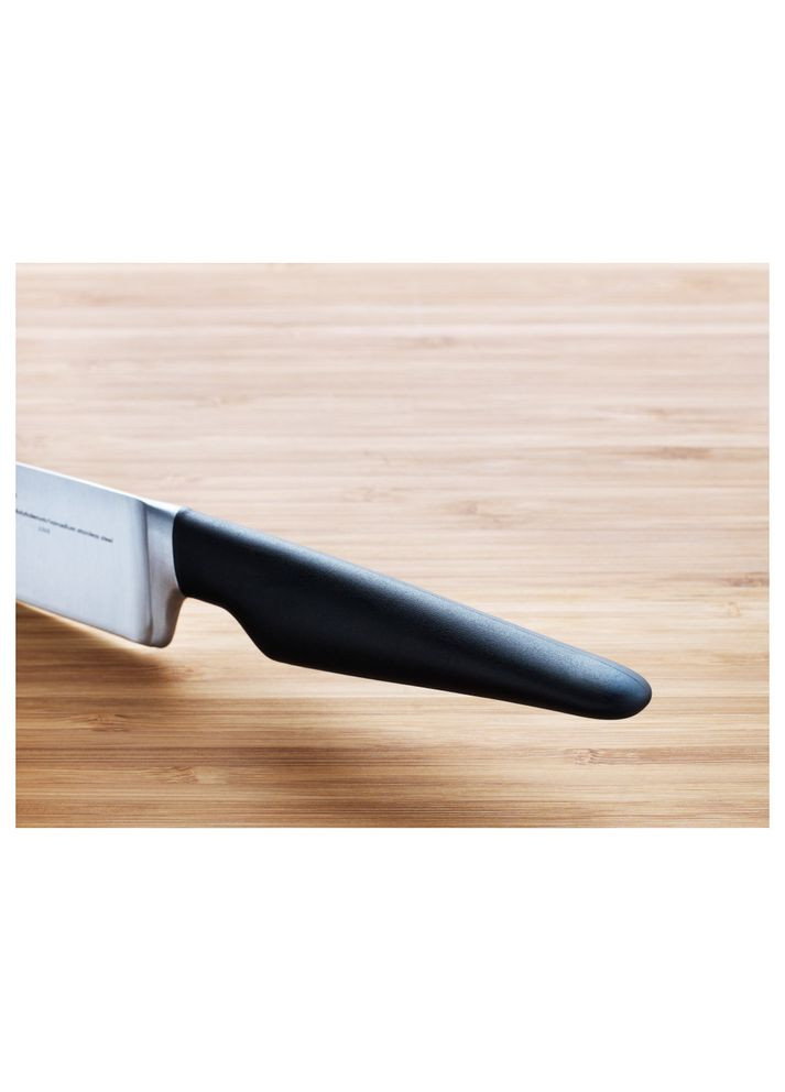 Нож поварский Ö черный 14 см IKEA (273482771)