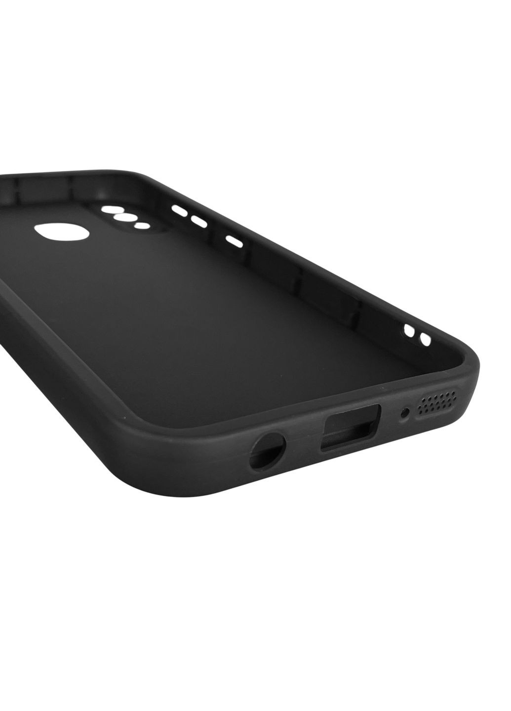 Чохол силіконовий Soft Touch з 3D принтом Майнкрафт для Galaxy A20 (SM-A205F) чорний (Повний захист камери) Samsung (373424623)