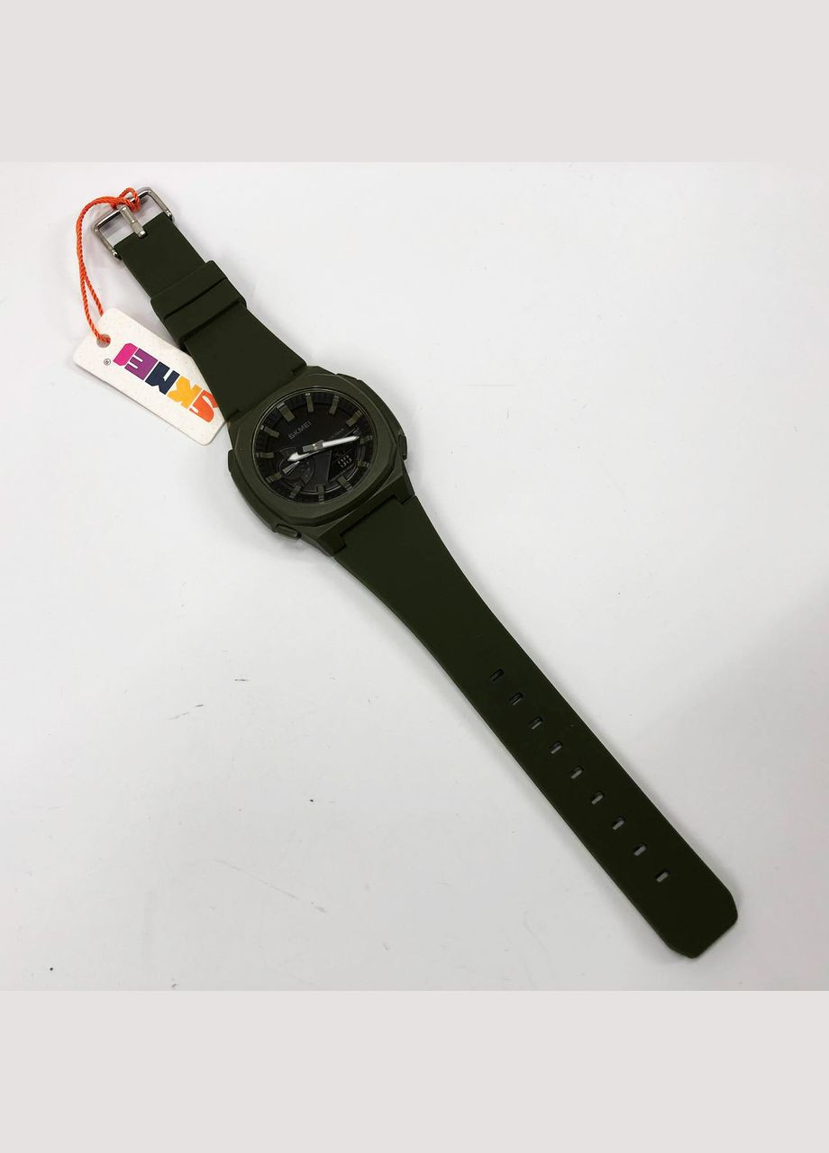 Часы наручные мужские SKMEI 2091AGBK, тактические часы, часы армейский оригинал, наручные для военных No Brand (359475181)