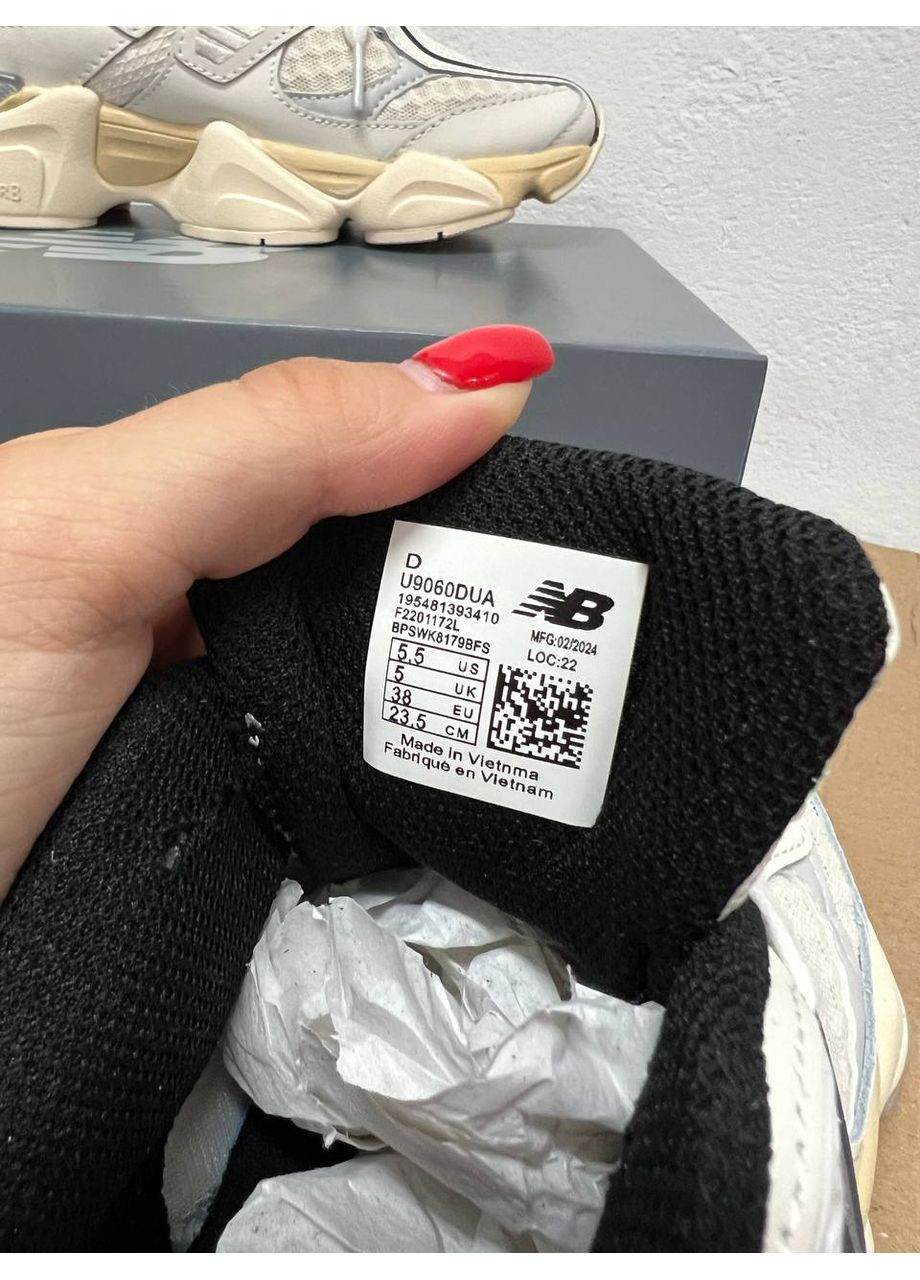 КРОСІВКИ ЖІНОЧІ NEW BALANCE 9060 BEIGE НЬЮ БЕЛАНС 9060 No Brand бежеві демісезони (367172796)