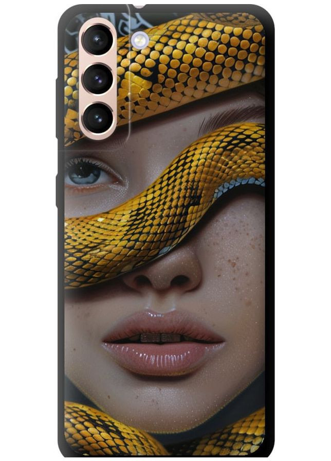 TPU чорний чохол 'Обійми змії' для Endorphone Samsung Galaxy S21 (289528746)